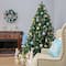 7.5 ft. Pre-Lit Winchester Pine Full Artificial Christmas Tree, Multicolor Lights